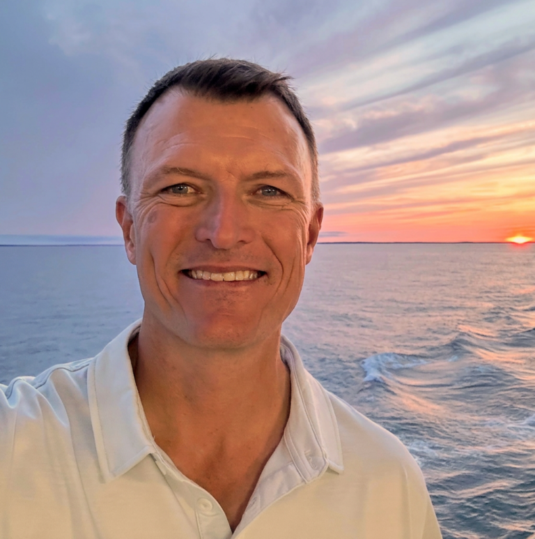 Portrait of Yo-G.I. co-founder Michael Hosie